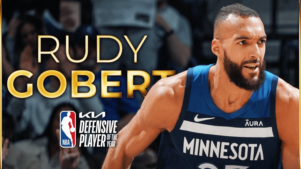 Rudy Gobert: Third Player Ever to Win Defensive Player of the Year Award Four Times